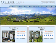 Tablet Screenshot of newlandshousekeswick.co.uk